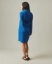 Women's Popover Dress - Classic Blue
